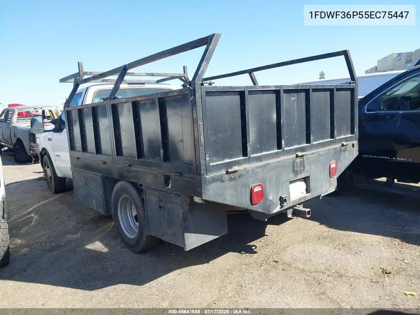 2005 Ford F-350 Xl/Xlt VIN: 1FDWF36P55EC75447 Lot: 45641686