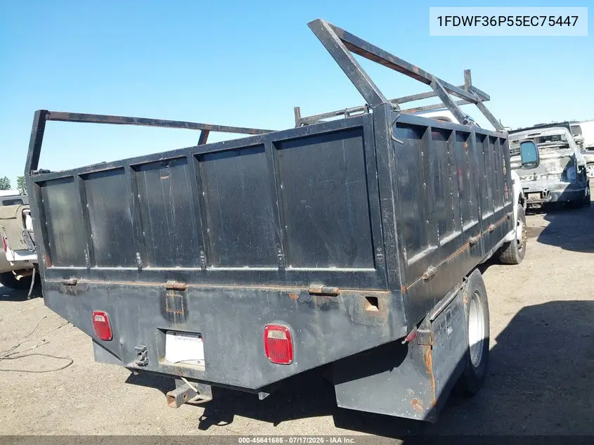 2005 Ford F-350 Xl/Xlt VIN: 1FDWF36P55EC75447 Lot: 45641686