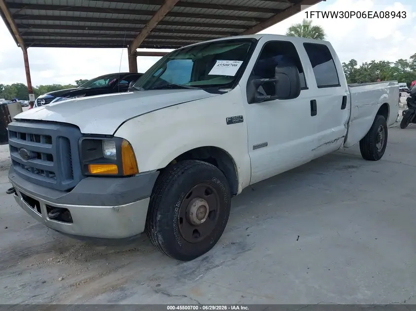 2006 Ford F-350 Lariat/Xl/Xlt VIN: 1FTWW30P06EA08943 Lot: 45500700