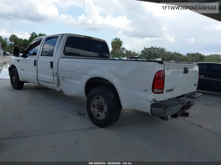 2006 Ford F-350 Lariat/Xl/Xlt VIN: 1FTWW30P06EA08943 Lot: 45500700
