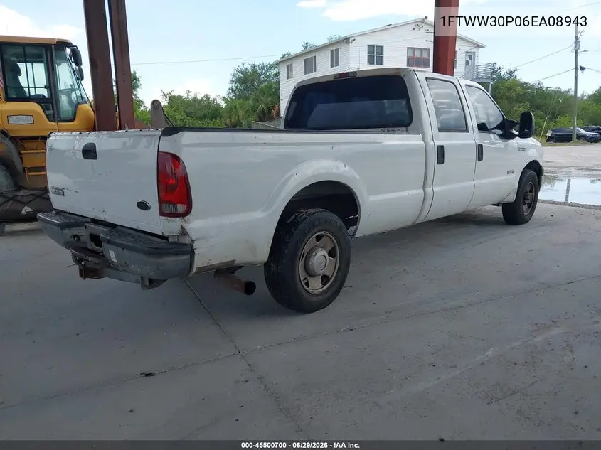 2006 Ford F-350 Lariat/Xl/Xlt VIN: 1FTWW30P06EA08943 Lot: 45500700
