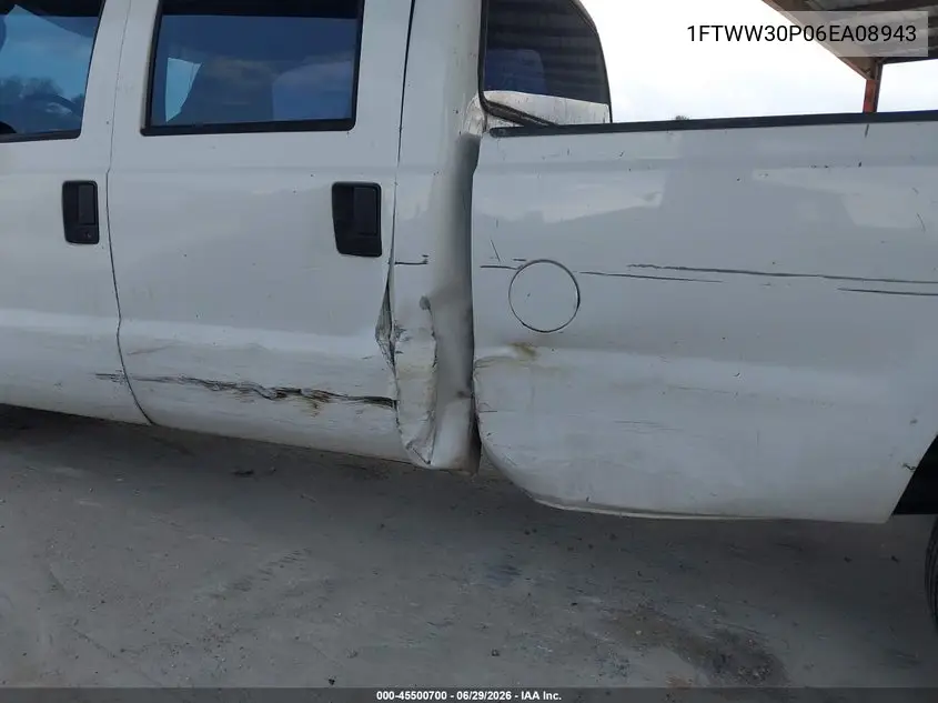 2006 Ford F-350 Lariat/Xl/Xlt VIN: 1FTWW30P06EA08943 Lot: 45500700