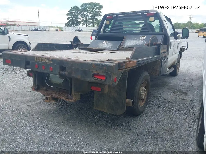 2006 Ford F-350 Xl/Xlt VIN: 1FTWF31P76EB57154 Lot: 45568629