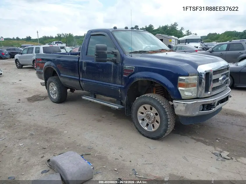 2008 Ford F-350 Xl/Xlt VIN: 1FTSF31R88EE37622 Lot: 45358825