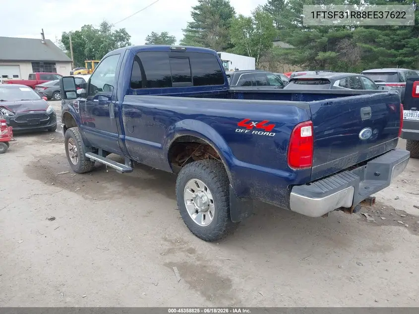 2008 Ford F-350 Xl/Xlt VIN: 1FTSF31R88EE37622 Lot: 45358825
