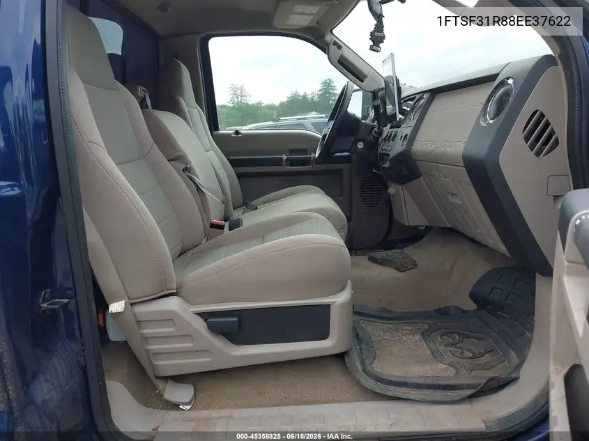 2008 Ford F-350 Xl/Xlt VIN: 1FTSF31R88EE37622 Lot: 45358825