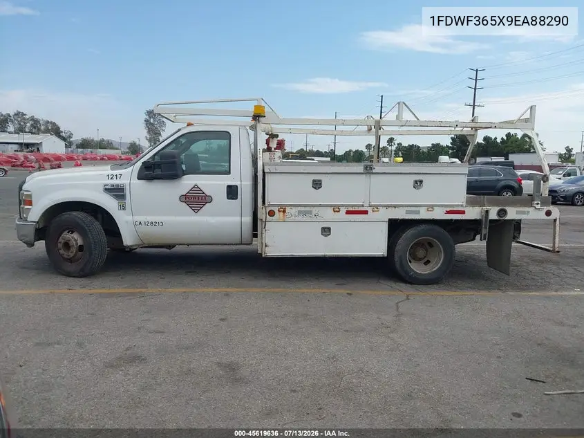 2009 Ford F-350 Chassis Xl/Xlt VIN: 1FDWF365X9EA88290 Lot: 45619636