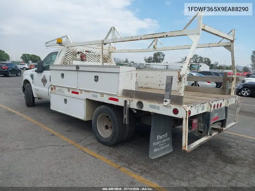 2009 Ford F-350 Chassis Xl/Xlt VIN: 1FDWF365X9EA88290 Lot: 45619636