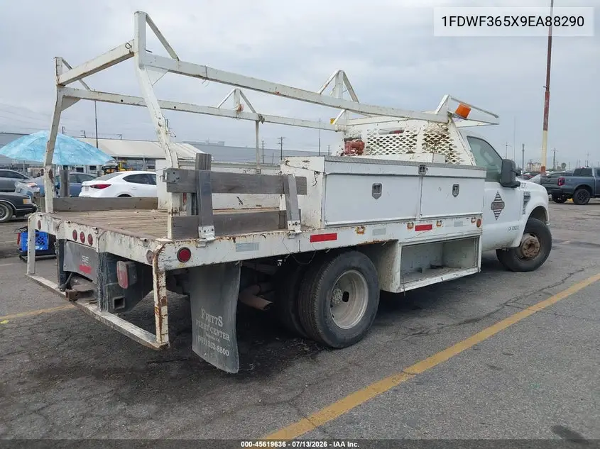 2009 Ford F-350 Chassis Xl/Xlt VIN: 1FDWF365X9EA88290 Lot: 45619636