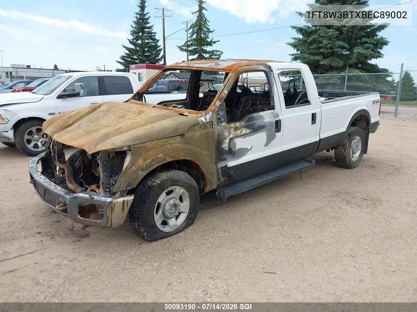 2011 Ford F350 Super Duty VIN: 1FT8W3BTXBEC89002 Lot: 30093190