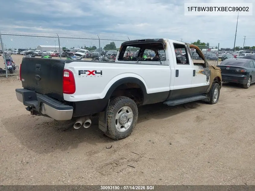 2011 Ford F350 Super Duty VIN: 1FT8W3BTXBEC89002 Lot: 30093190
