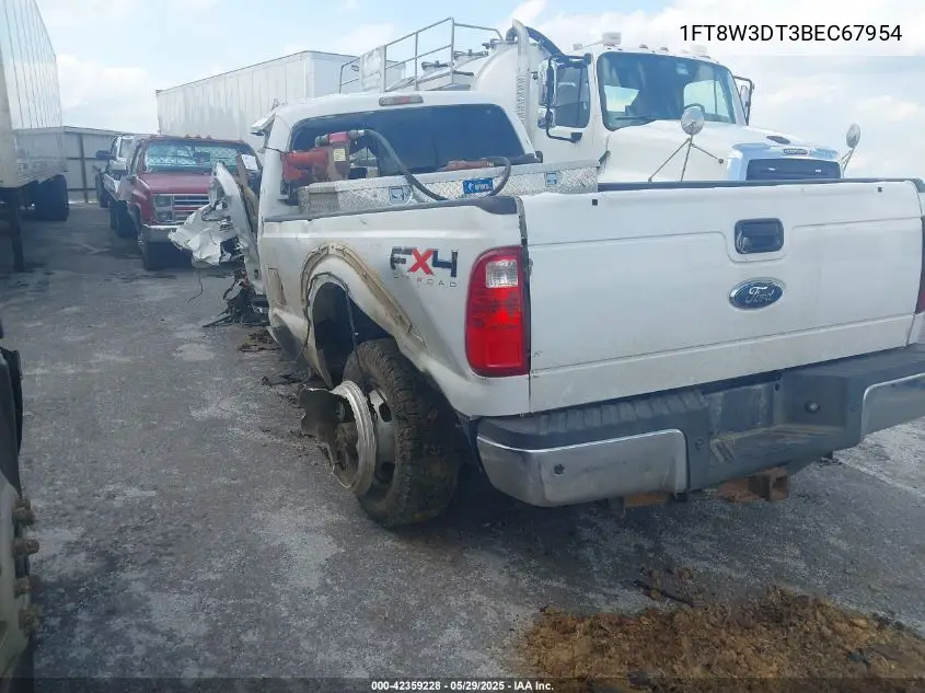 2011 Ford F-350 Lariat VIN: 1FT8W3DT3BEC67954 Lot: 42359228