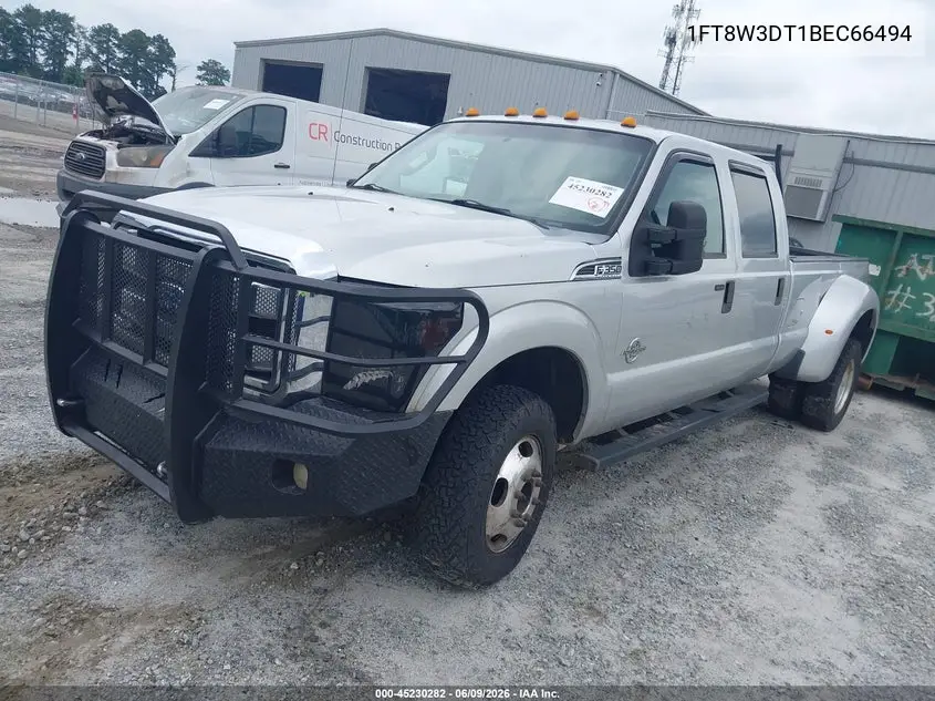 2011 Ford F-350 Xlt VIN: 1FT8W3DT1BEC66494 Lot: 45230282