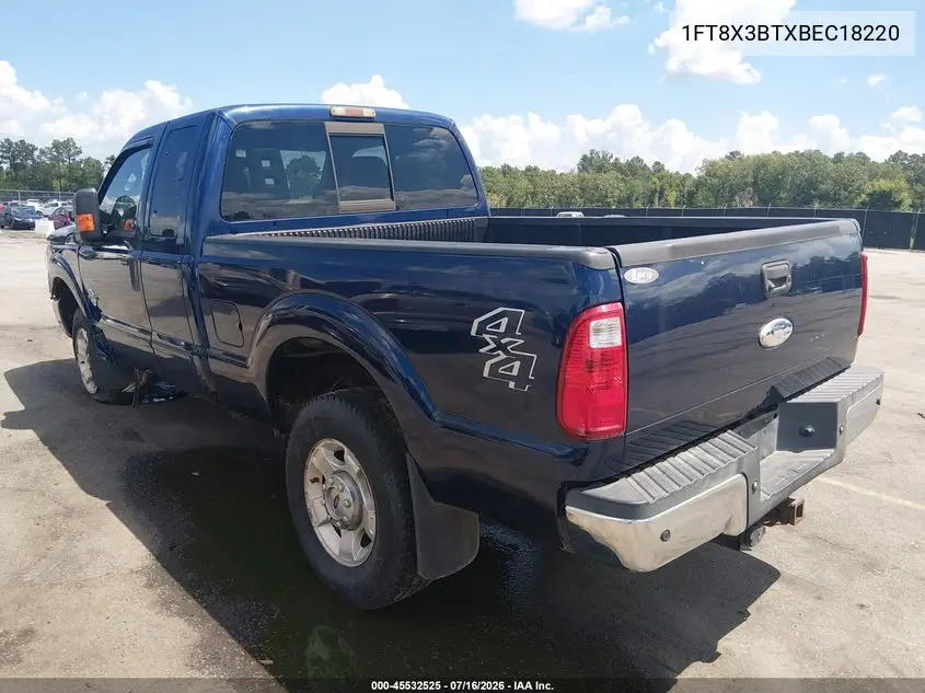 2011 Ford Super Duty F-350 Srw Lariat/Xl/Xlt VIN: 1FT8X3BTXBEC18220 Lot: 45532525