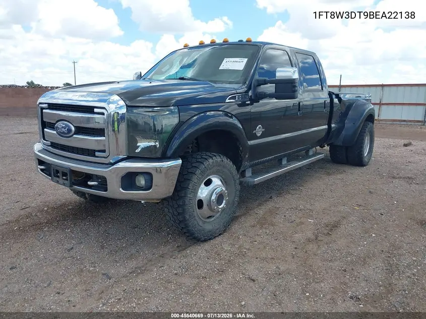 2011 Ford Super Duty F-350 Drw King Ranch/Lariat/Xl/Xlt VIN: 1FT8W3DT9BEA22138 Lot: 45540669