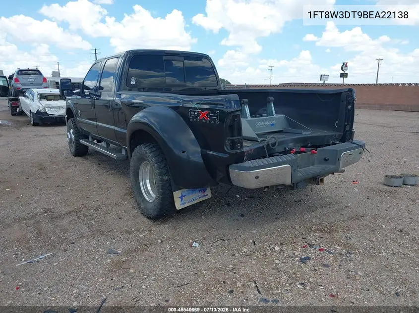 2011 Ford Super Duty F-350 Drw King Ranch/Lariat/Xl/Xlt VIN: 1FT8W3DT9BEA22138 Lot: 45540669
