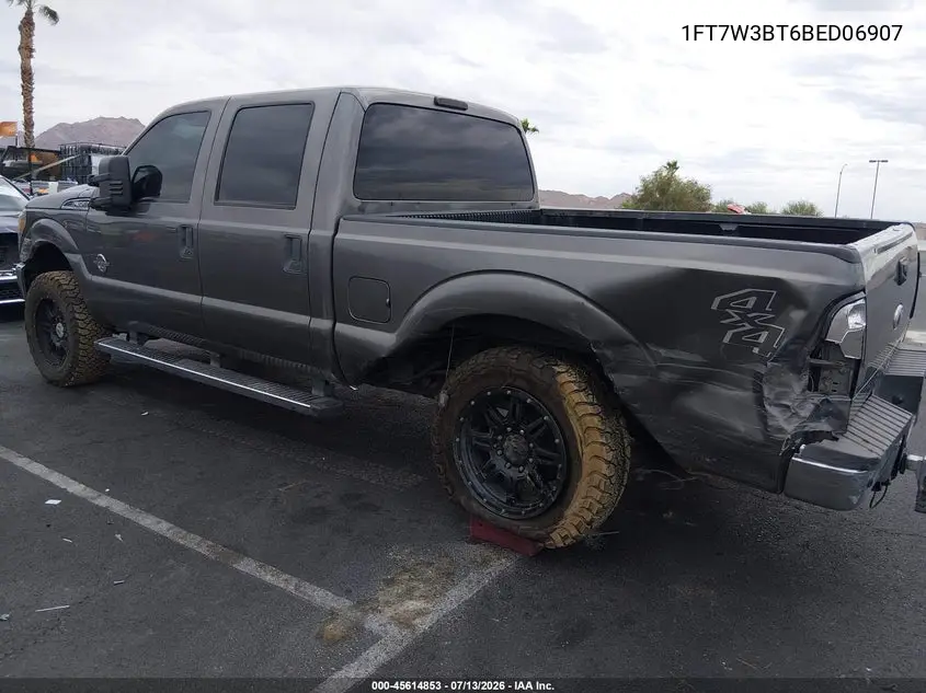 2011 Ford Super Duty F-350 Srw King Ranch/Lariat/Xl/Xlt VIN: 1FT7W3BT6BED06907 Lot: 45614853