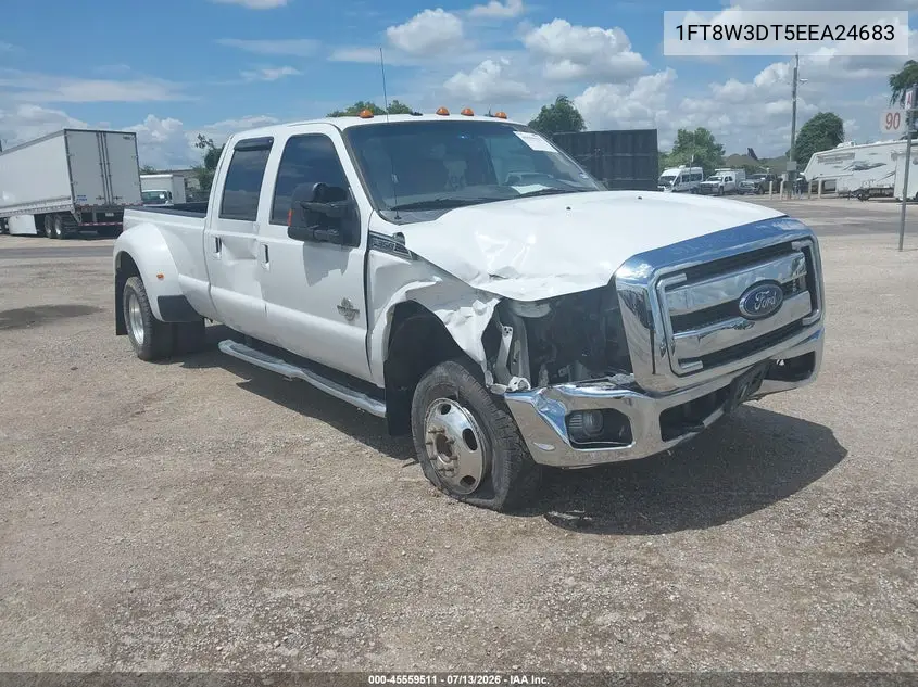 2014 Ford F-350 Lariat/Xl/Xlt VIN: 1FT8W3DT5EEA24683 Lot: 45559511
