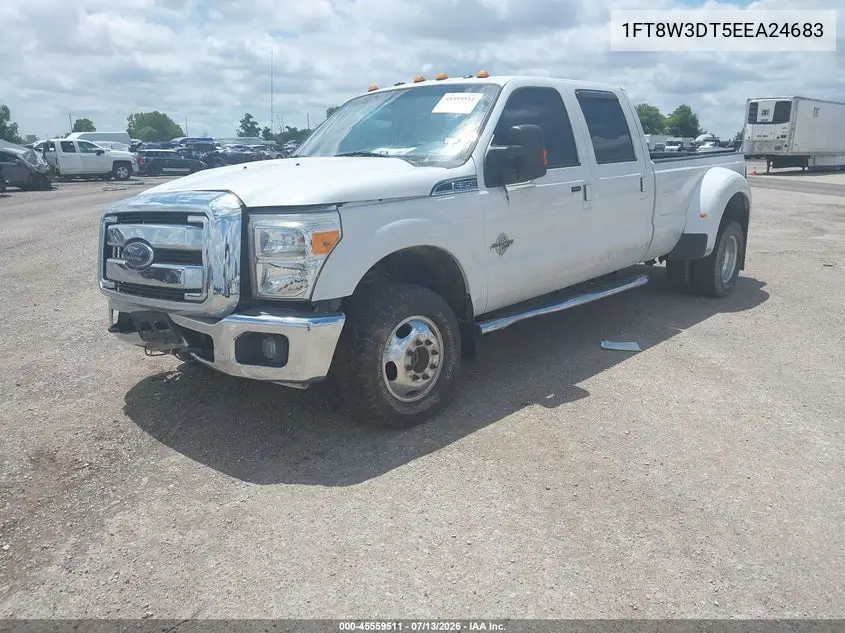 2014 Ford F-350 Lariat/Xl/Xlt VIN: 1FT8W3DT5EEA24683 Lot: 45559511