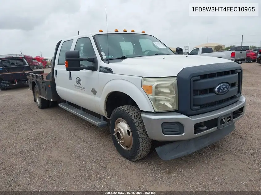 2015 Ford F-350 Chassis Xl VIN: 1FD8W3HT4FEC10965 Lot: 45614662