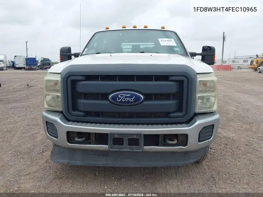 2015 Ford F-350 Chassis Xl VIN: 1FD8W3HT4FEC10965 Lot: 45614662