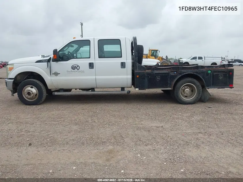 2015 Ford F-350 Chassis Xl VIN: 1FD8W3HT4FEC10965 Lot: 45614662