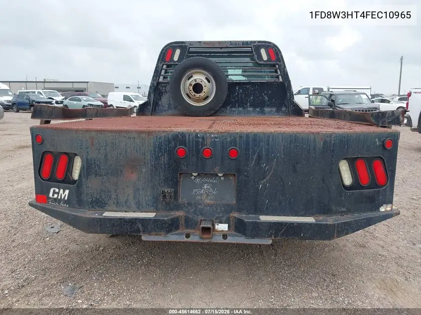 2015 Ford F-350 Chassis Xl VIN: 1FD8W3HT4FEC10965 Lot: 45614662