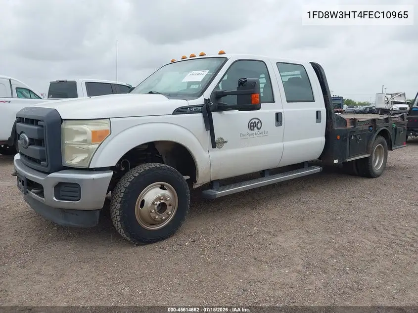 2015 Ford F-350 Chassis Xl VIN: 1FD8W3HT4FEC10965 Lot: 45614662