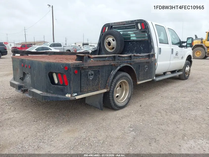 2015 Ford F-350 Chassis Xl VIN: 1FD8W3HT4FEC10965 Lot: 45614662