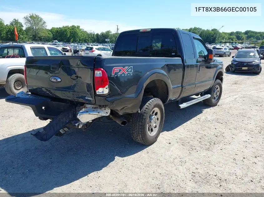 2016 Ford F-350 Lariat/Xl/Xlt VIN: 1FT8X3B66GEC00105 Lot: 45391781