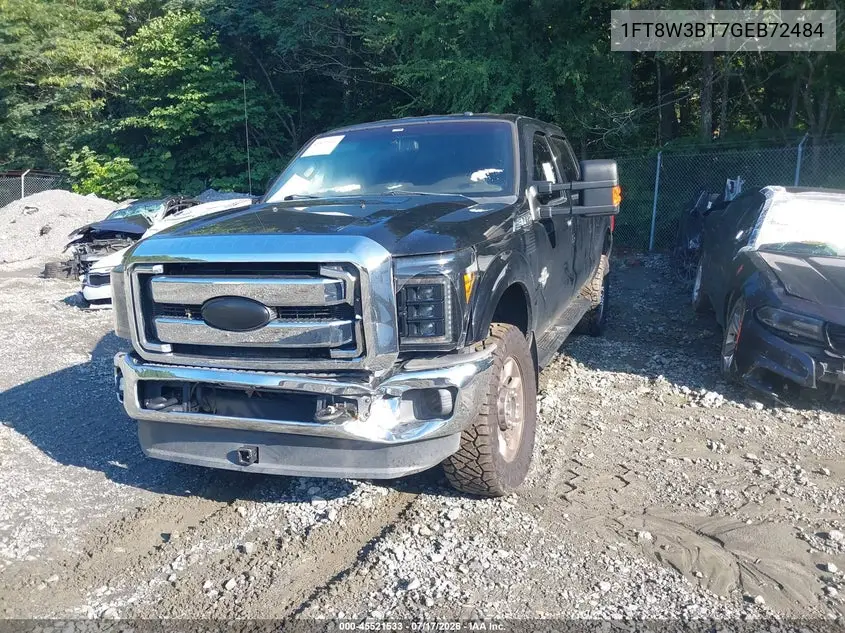 2016 Ford F-350 Lariat/Xl/Xlt VIN: 1FT8W3BT7GEB72484 Lot: 45521533