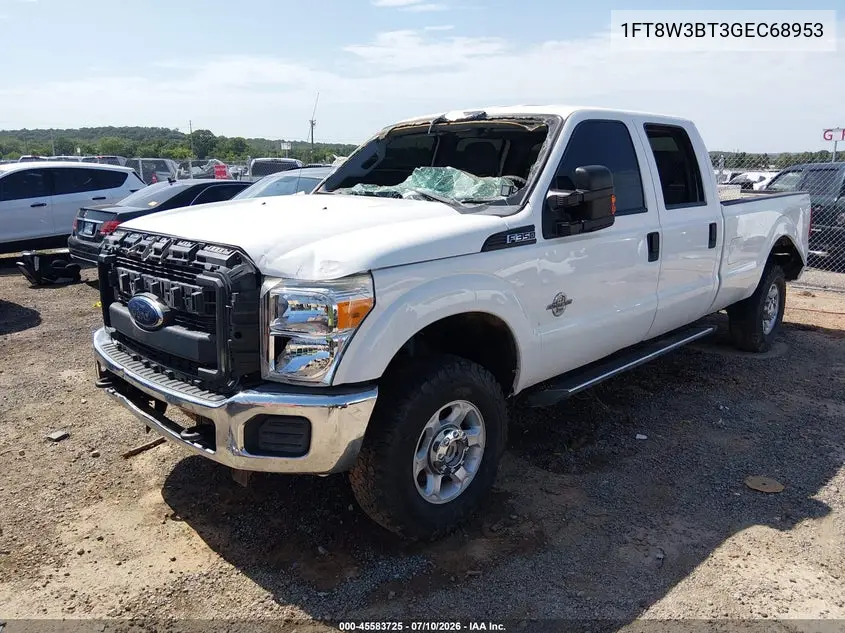 2016 Ford F-350 Xl VIN: 1FT8W3BT3GEC68953 Lot: 45583725