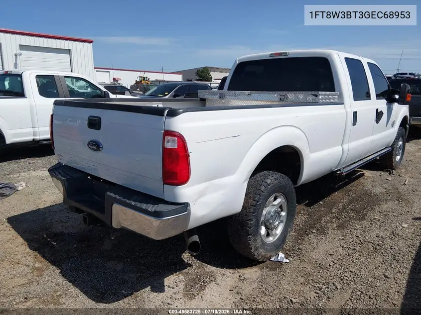 2016 Ford F-350 Xl VIN: 1FT8W3BT3GEC68953 Lot: 45583725