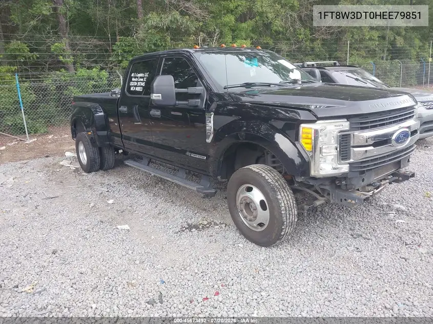 2017 Ford F-350 King Ranch/Lariat/Platinum/Xl/Xlt VIN: 1FT8W3DT0HEE79851 Lot: 45673492