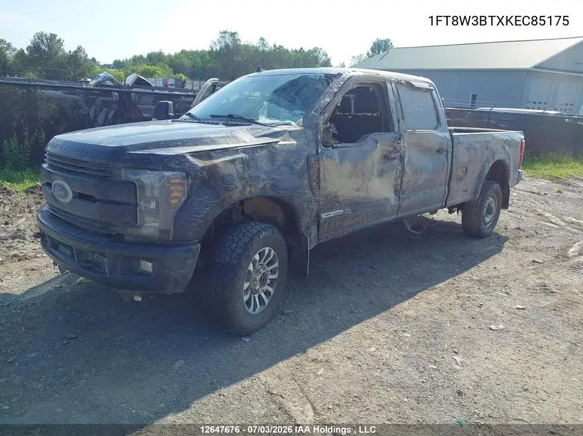 2019 Ford F-350 King Ranch/Lariat/Limited/Platinum/Xl/Xlt VIN: 1FT8W3BTXKEC85175 Lot: 12647676