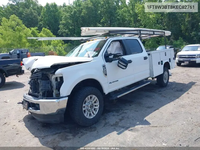 2019 Ford F-350 Xl VIN: 1FT8W3BT8KEC82761 Lot: 42281093