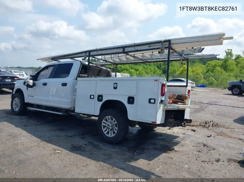 2019 Ford F-350 Xl VIN: 1FT8W3BT8KEC82761 Lot: 42281093