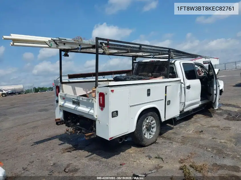 2019 Ford F-350 Xl VIN: 1FT8W3BT8KEC82761 Lot: 42281093