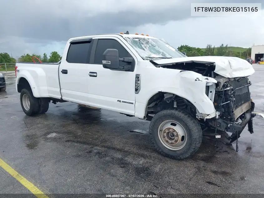 2019 Ford F-350 Xlt VIN: 1FT8W3DT8KEG15165 Lot: 45557367