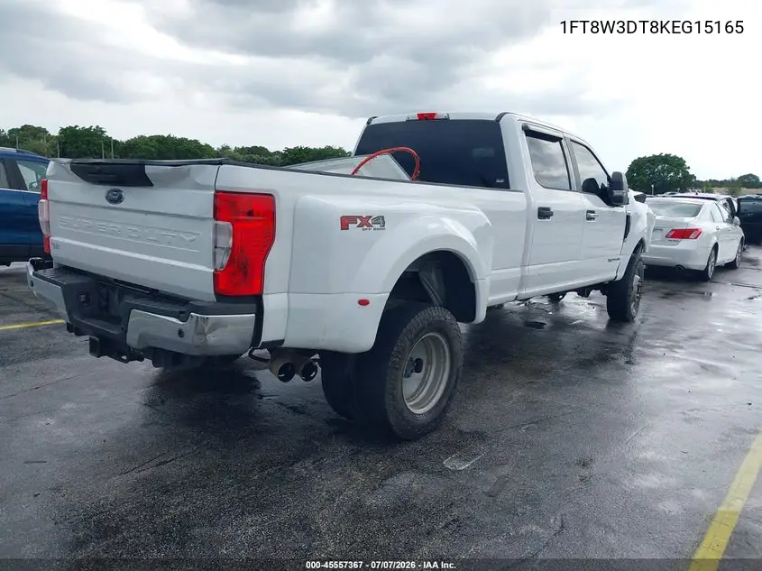 2019 Ford F-350 Xlt VIN: 1FT8W3DT8KEG15165 Lot: 45557367