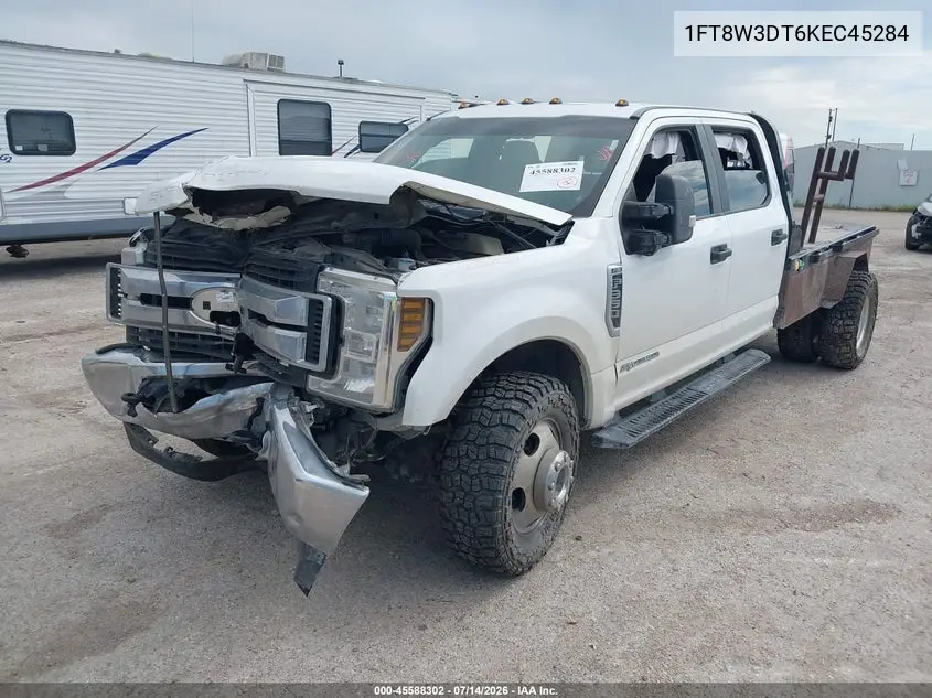 2019 Ford F-350 Xl VIN: 1FT8W3DT6KEC45284 Lot: 45588302