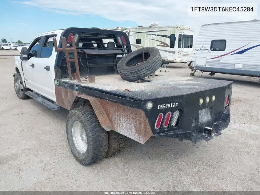 2019 Ford F-350 Xl VIN: 1FT8W3DT6KEC45284 Lot: 45588302