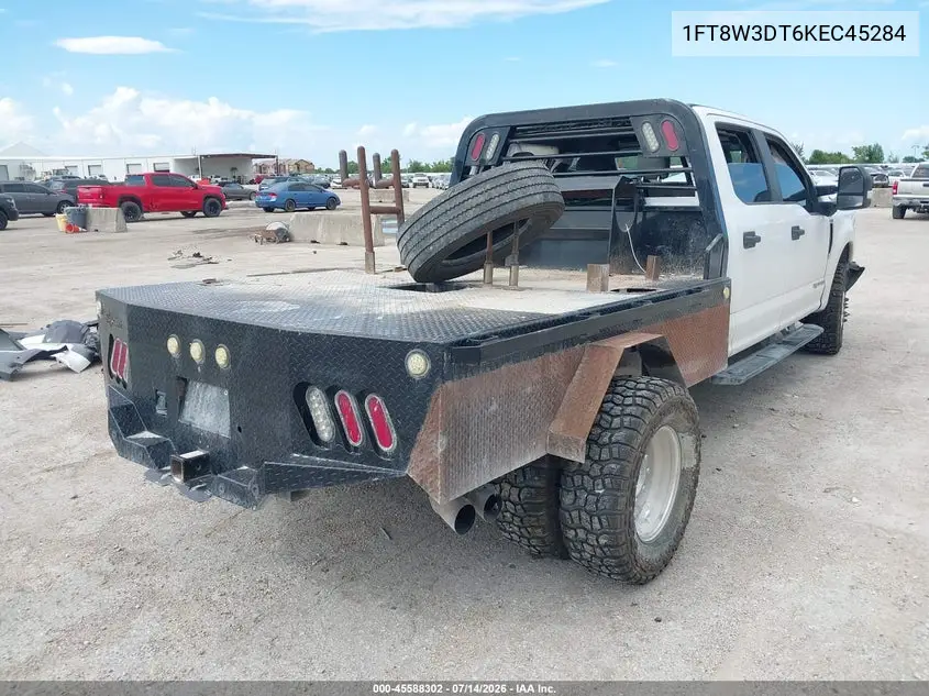 2019 Ford F-350 Xl VIN: 1FT8W3DT6KEC45284 Lot: 45588302