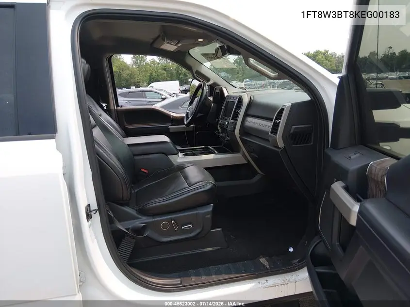 2019 Ford F-350 Lariat VIN: 1FT8W3BT8KEG00183 Lot: 45623002