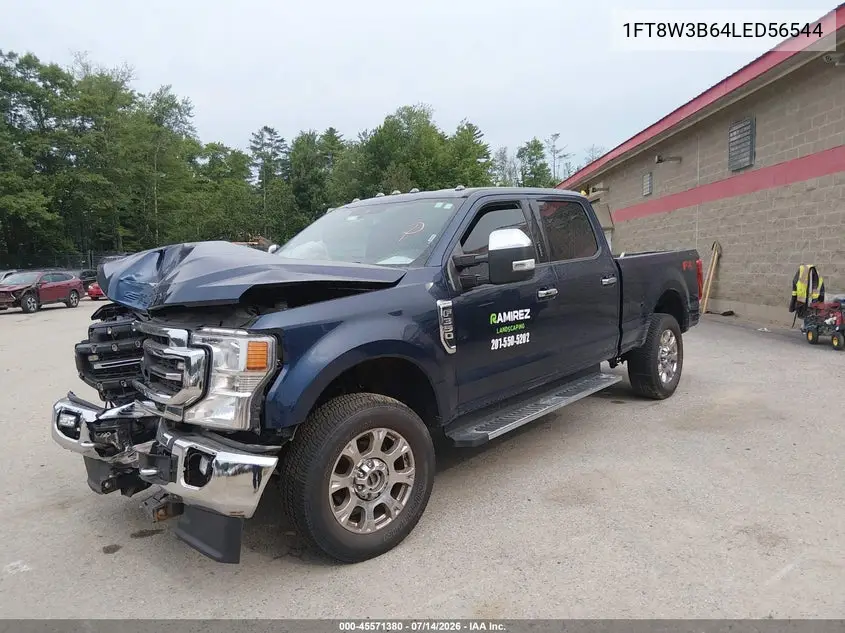 2020 Ford F-350 Lariat VIN: 1FT8W3B64LED56544 Lot: 45571380