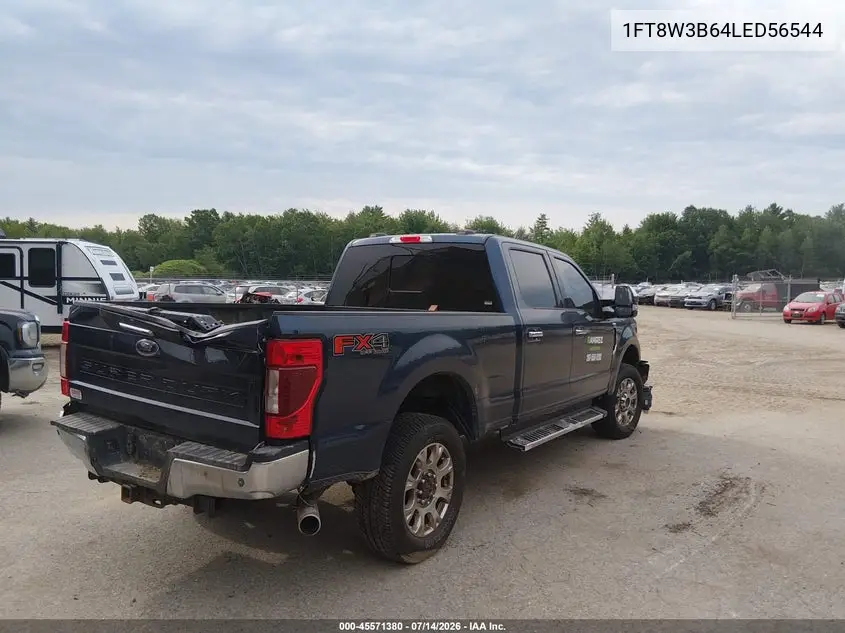 2020 Ford F-350 Lariat VIN: 1FT8W3B64LED56544 Lot: 45571380