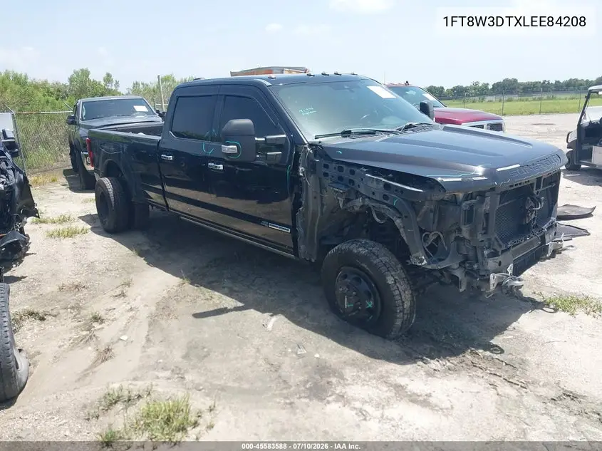 2020 Ford F-350 Platinum VIN: 1FT8W3DTXLEE84208 Lot: 45583588