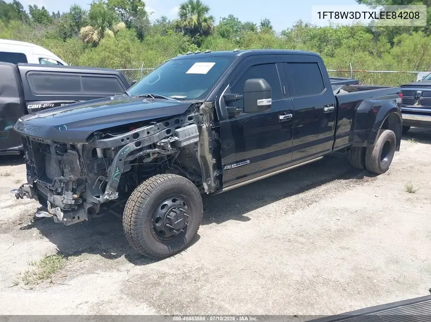 2020 Ford F-350 Platinum VIN: 1FT8W3DTXLEE84208 Lot: 45583588