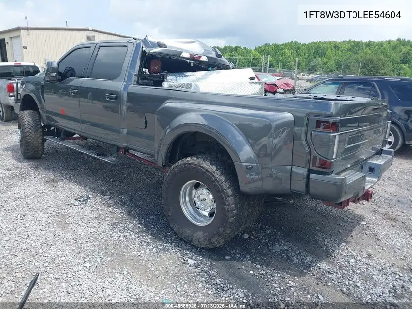 2020 Ford F-350 Platinum VIN: 1FT8W3DT0LEE54604 Lot: 45585926