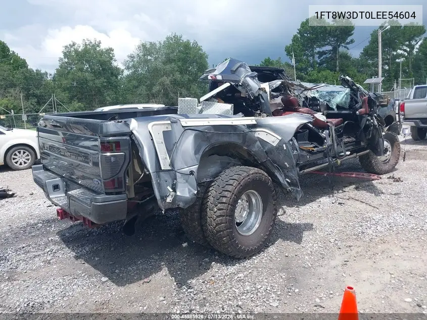 2020 Ford F-350 Platinum VIN: 1FT8W3DT0LEE54604 Lot: 45585926